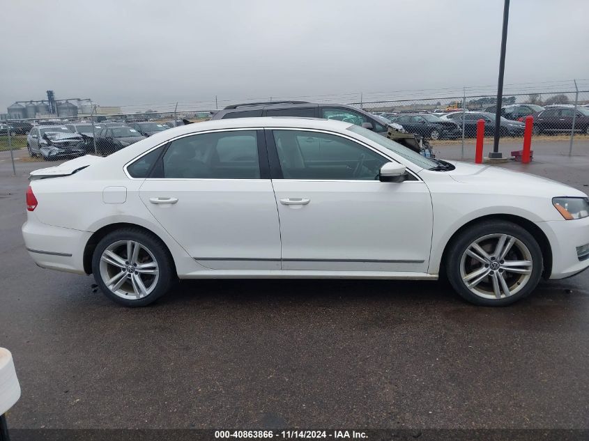 2014 Volkswagen Passat 2.0L Tdi Se VIN: 1VWBN7A33EC106134 Lot: 40863866