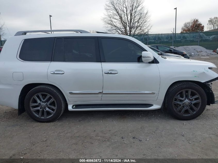 2015 Lexus Lx 570 VIN: JTJHY7AX9F4167908 Lot: 40863872