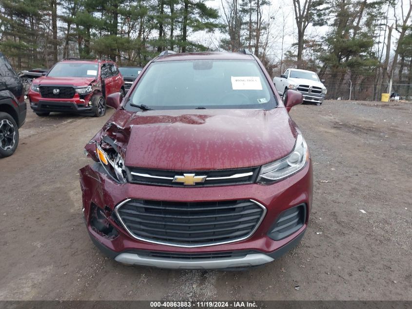 2017 Chevrolet Trax Lt VIN: 3GNCJPSB0HL276217 Lot: 40863883