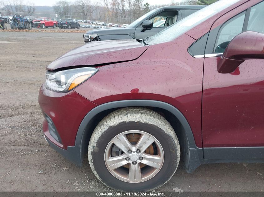 2017 Chevrolet Trax Lt VIN: 3GNCJPSB0HL276217 Lot: 40863883