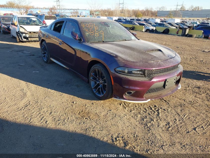 VIN 2C3CDXCT4MH652934 2021 Dodge Charger, R/T Rwd no.1