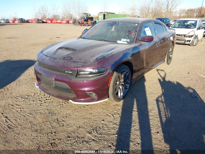 VIN 2C3CDXCT4MH652934 2021 Dodge Charger, R/T Rwd no.2