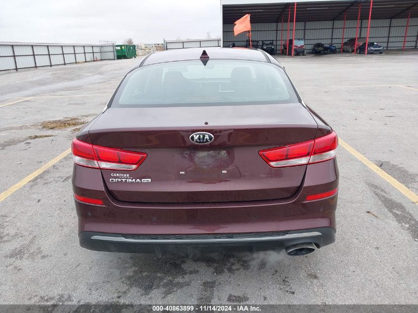 2019 Kia Optima Lx VIN: 5XXGT4L35KG339342 Lot: 40863899