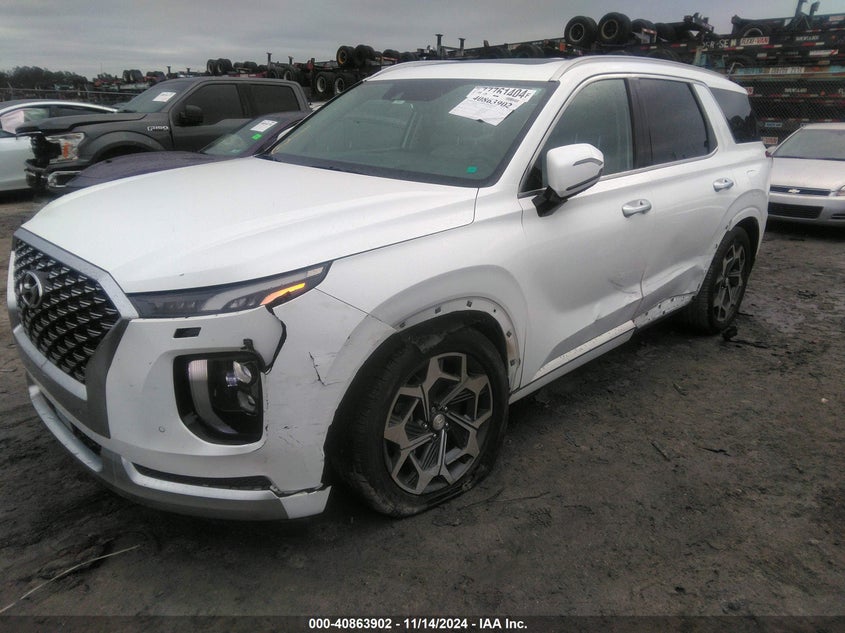 2021 HYUNDAI PALISADE VIN: KM8R74HE7MU335504