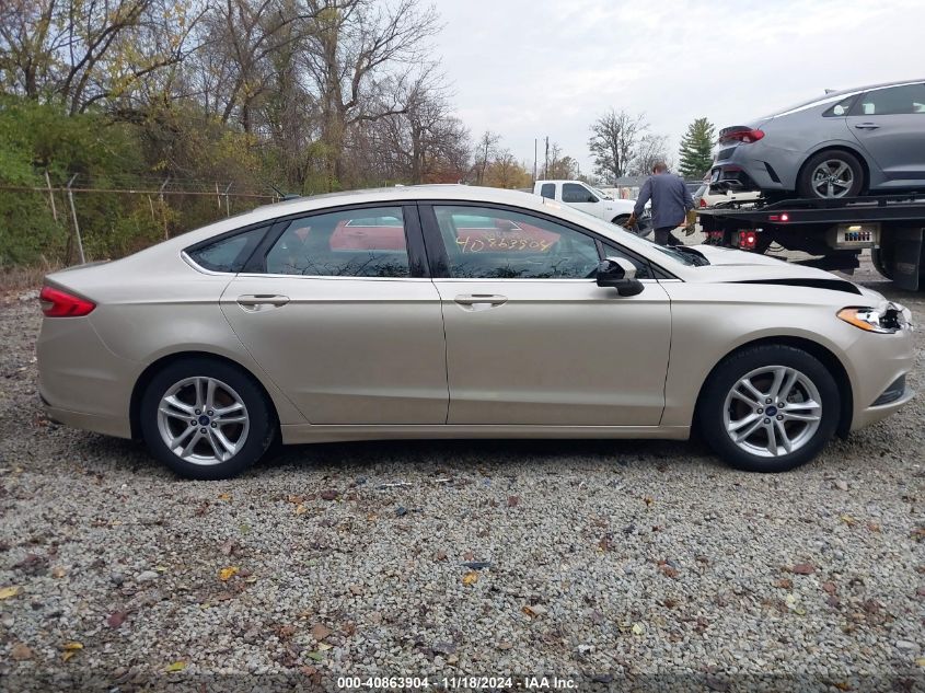 2018 FORD FUSION SE - 3FA6P0HD6JR160677