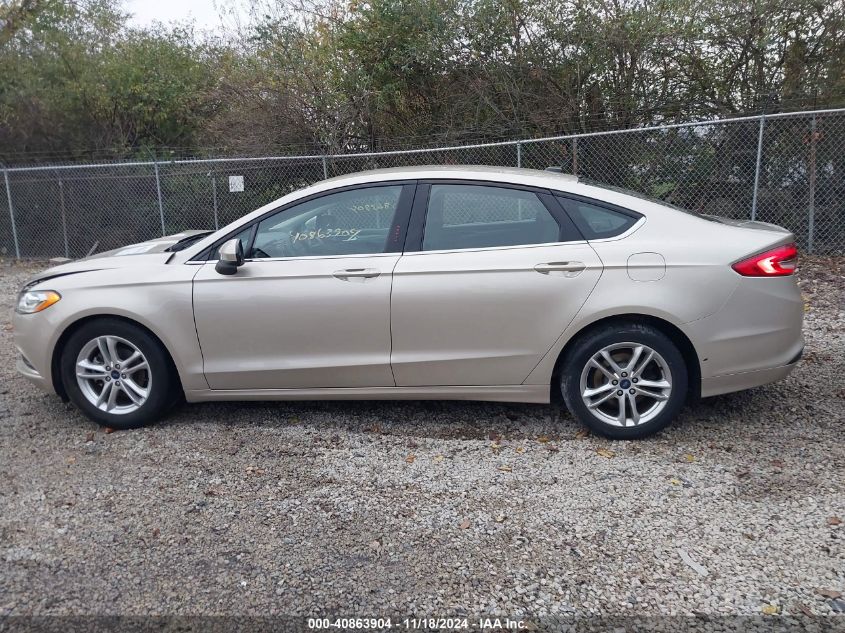 2018 Ford Fusion Se VIN: 3FA6P0HD6JR160677 Lot: 40863904