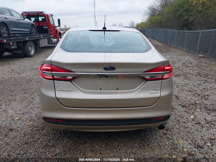 2018 Ford Fusion Se VIN: 3FA6P0HD6JR160677 Lot: 40863904