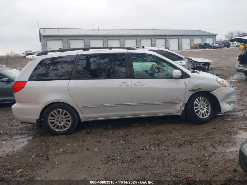 2008 Toyota Sienna Limited VIN: 5TDZK22C58S108059 Lot: 40863910