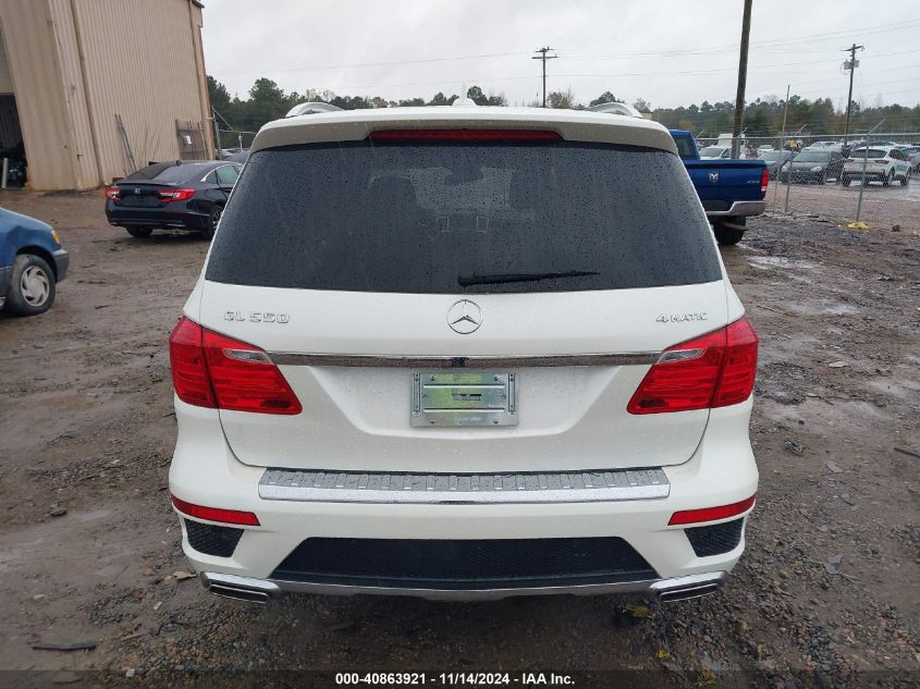 2015 Mercedes-Benz Gl 550 4Matic VIN: 4JGDF7DE5FA567950 Lot: 40863921