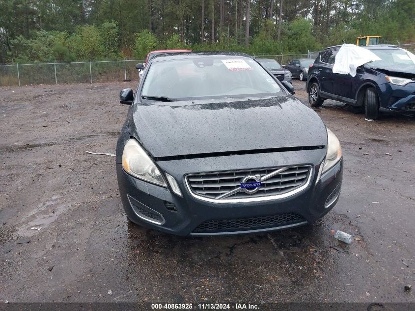 2013 Volvo S60 T5 VIN: YV1612FS4D1221025 Lot: 40863925