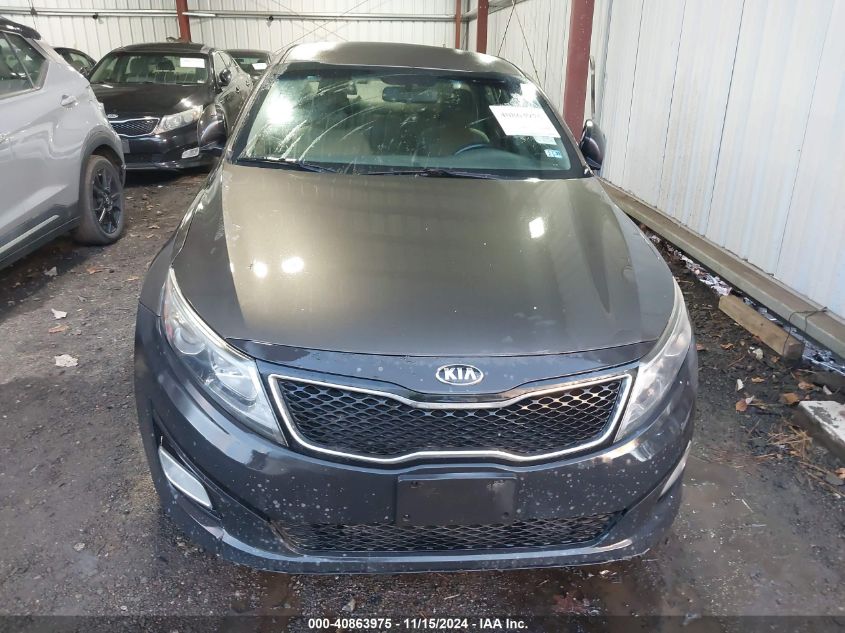 2014 Kia Optima Lx VIN: 5XXGM4A70EG349204 Lot: 40863975