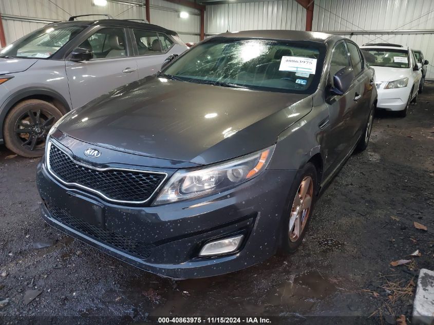 2014 Kia Optima Lx VIN: 5XXGM4A70EG349204 Lot: 40863975