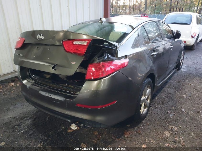 2014 Kia Optima Lx VIN: 5XXGM4A70EG349204 Lot: 40863975