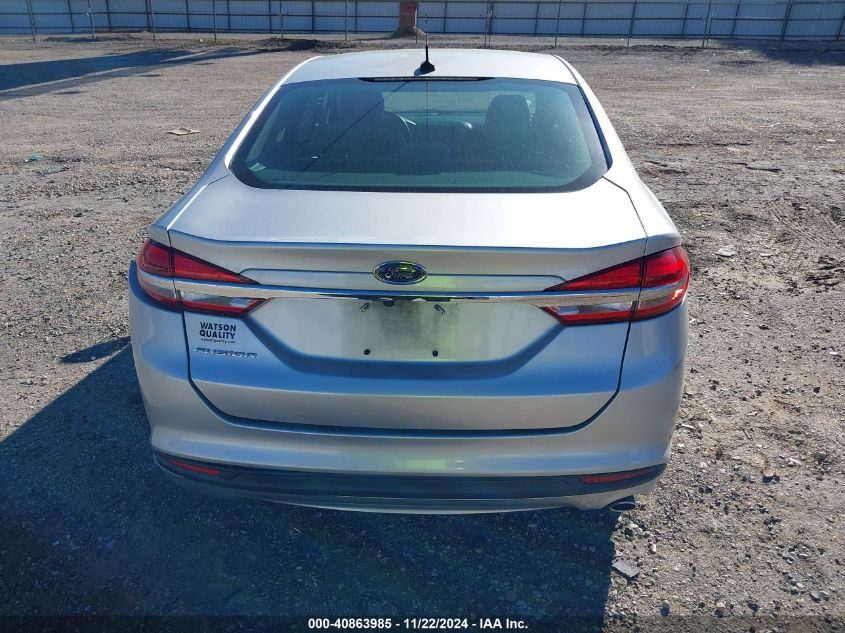 2017 Ford Fusion S VIN: 3FA6P0G74HR103156 Lot: 40863985