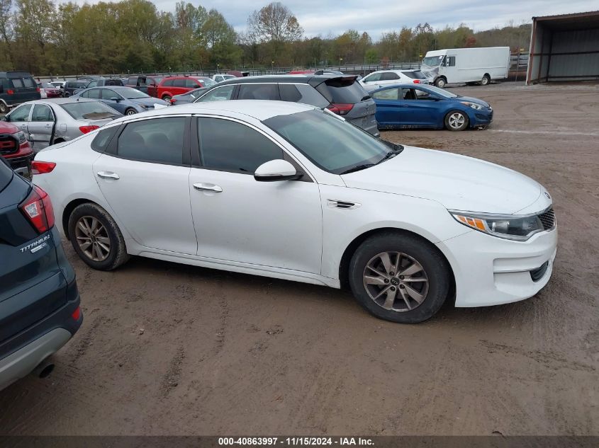 2018 Kia Optima Lx VIN: 5XXGT4L33JG189214 Lot: 40863997