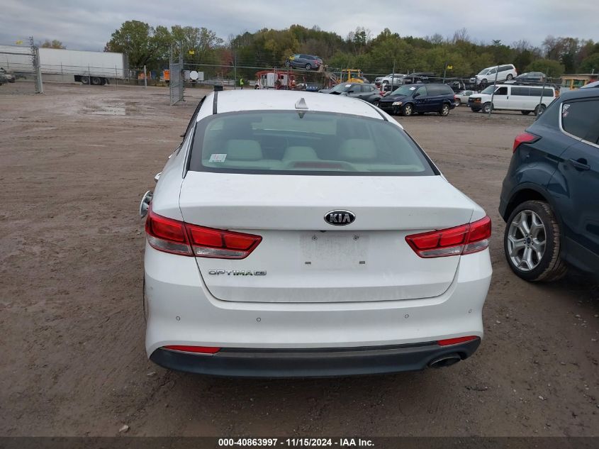 2018 Kia Optima Lx VIN: 5XXGT4L33JG189214 Lot: 40863997