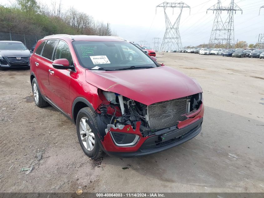 2016 Kia Sorento 2.4L Lx VIN: 5XYPGDA33GG156497 Lot: 40864003