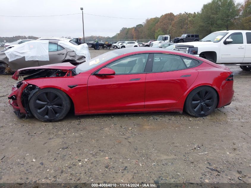 2023 Tesla Model S Dual Motor All-Wheel Drive/Standard Range VIN: 5YJSA1E53PF517353 Lot: 40864010