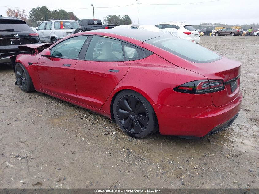 VIN 5YJSA1E53PF517353 2023 Tesla Model S, Dual Moto... no.3