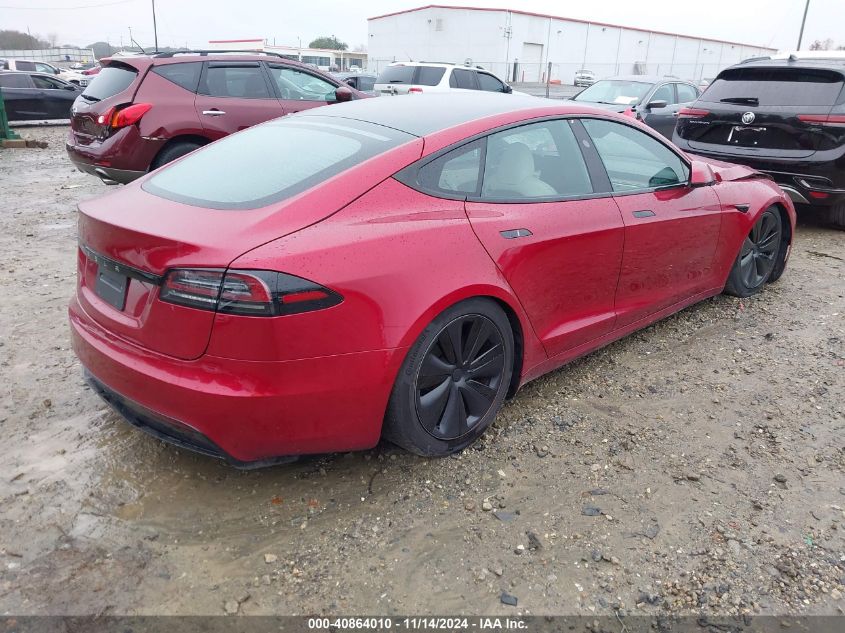 VIN 5YJSA1E53PF517353 2023 Tesla Model S, Dual Moto... no.4