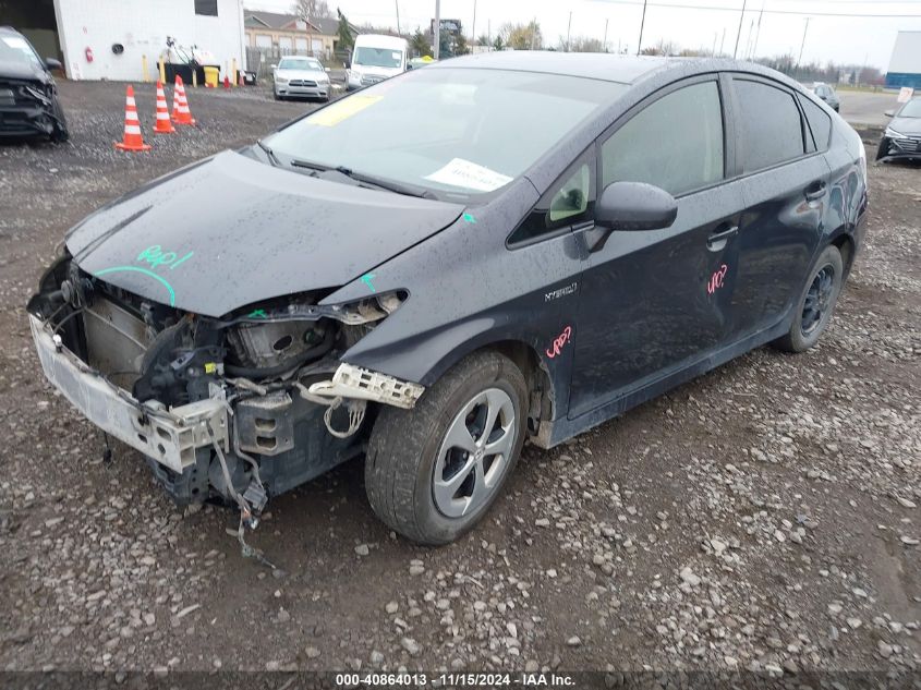 VIN JTDKN3DU3F0418652 2015 Toyota Prius, Two no.2