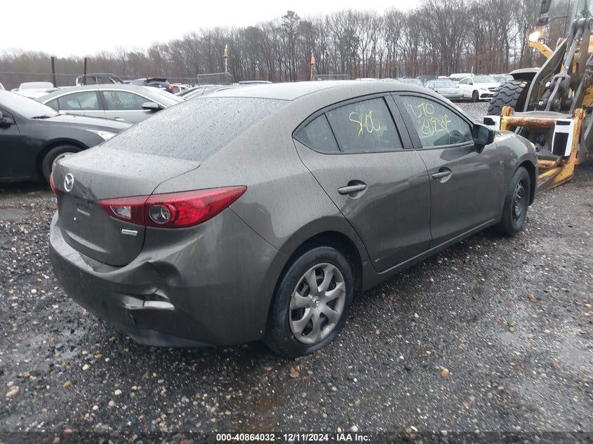 Vin: jm1bm1u71e1113029, lot: 41353673, mazda mazda3 i sport 20144