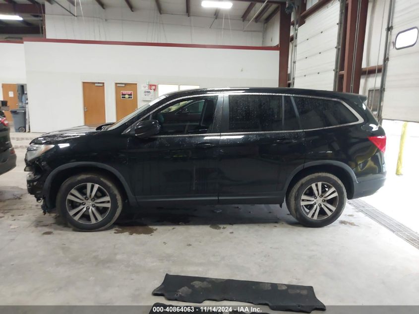 2016 Honda Pilot Ex-L VIN: 5FNYF6H50GB082425 Lot: 40864063