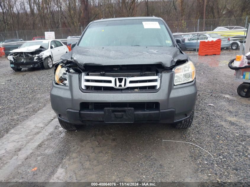 2008 Honda Pilot Vp VIN: 5FNYF18278B003441 Lot: 40864076