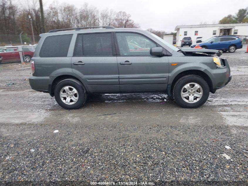 2008 Honda Pilot Vp VIN: 5FNYF18278B003441 Lot: 40864076