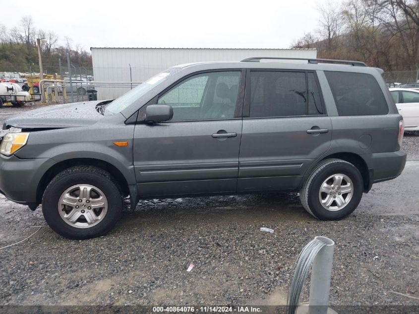 2008 Honda Pilot Vp VIN: 5FNYF18278B003441 Lot: 40864076