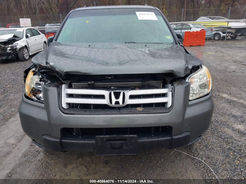 2008 Honda Pilot Vp VIN: 5FNYF18278B003441 Lot: 40864076