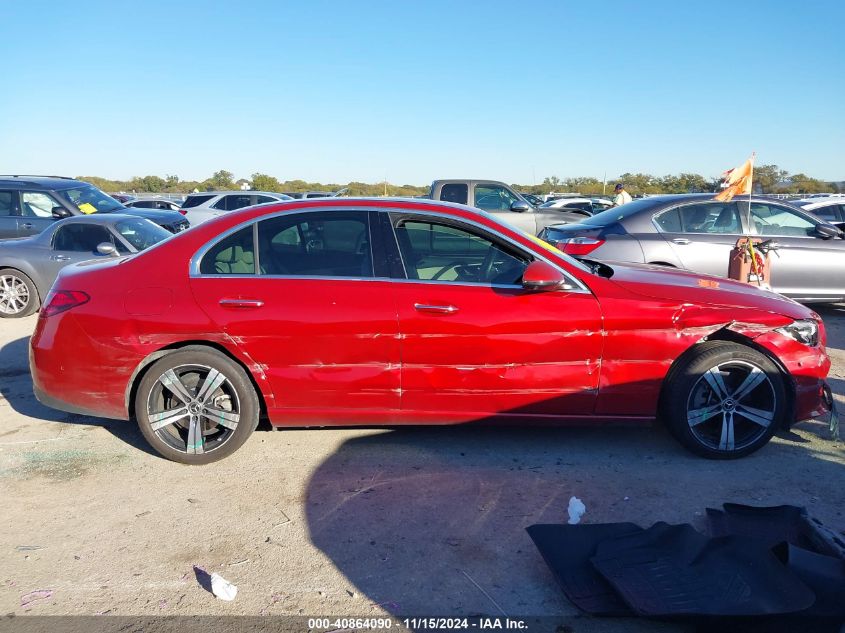 2023 Mercedes-Benz C 300 Sedan VIN: W1KAF4GB9PR091685 Lot: 40864090