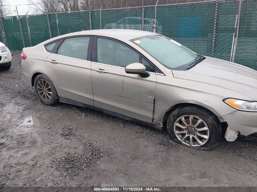 2015 Ford Fusion S VIN: 3FA6P0G78FR158996 Lot: 40864093