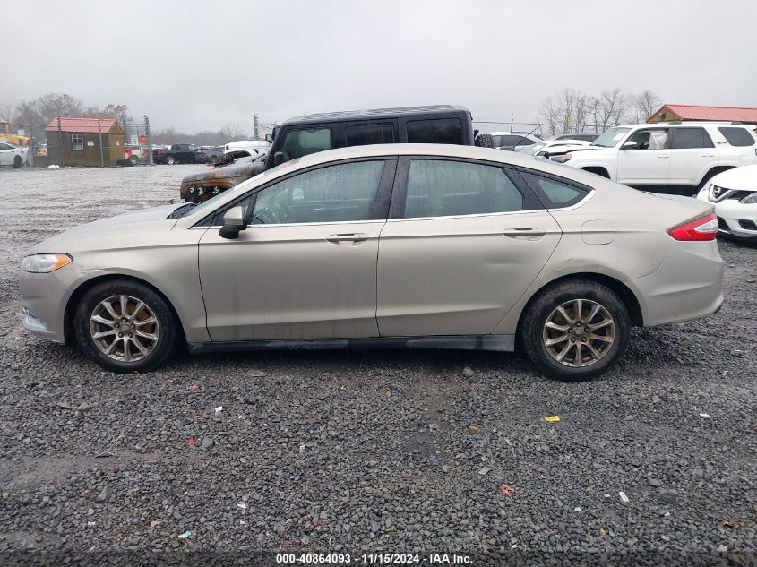 2015 FORD FUSION S - 3FA6P0G78FR158996