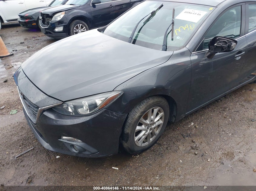 Vin: 3mzbm1v7xfm169308, lot: 41353787, mazda mazda3 i touring 20152