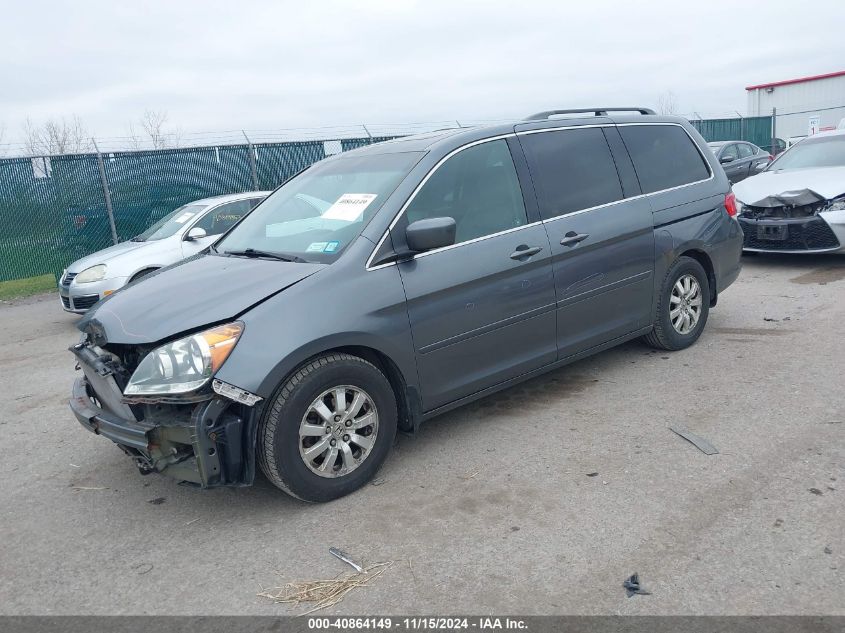 2010 Honda Odyssey Ex-L VIN: 5FNRL3H65AB113955 Lot: 40864149