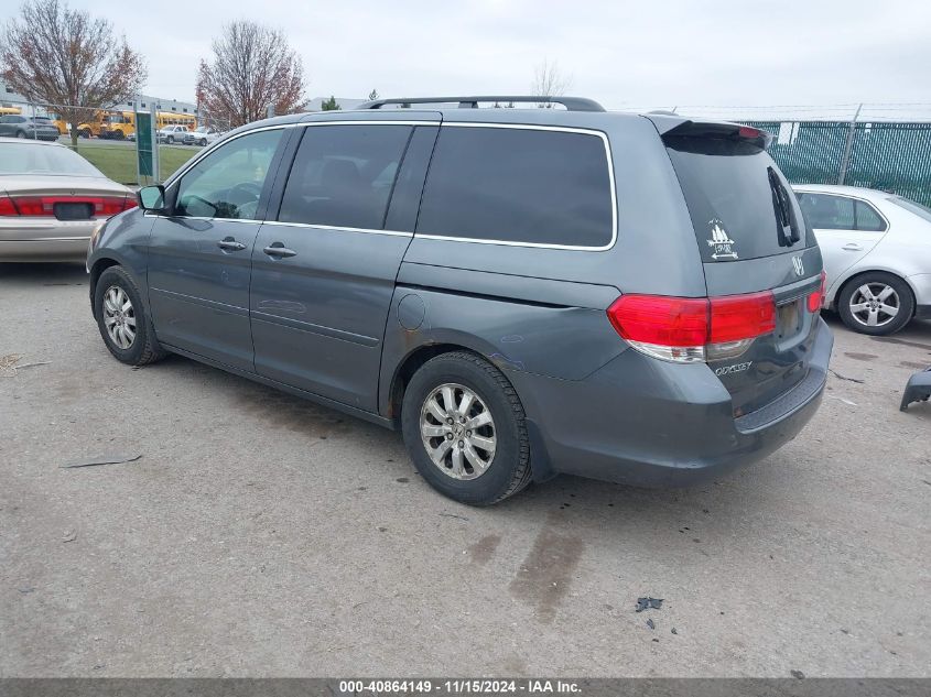 2010 Honda Odyssey Ex-L VIN: 5FNRL3H65AB113955 Lot: 40864149