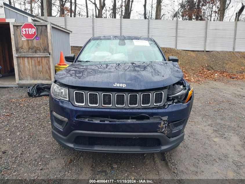 2018 Jeep Compass Sport 4X4 VIN: 3C4NJDAB5JT492068 Lot: 40864177