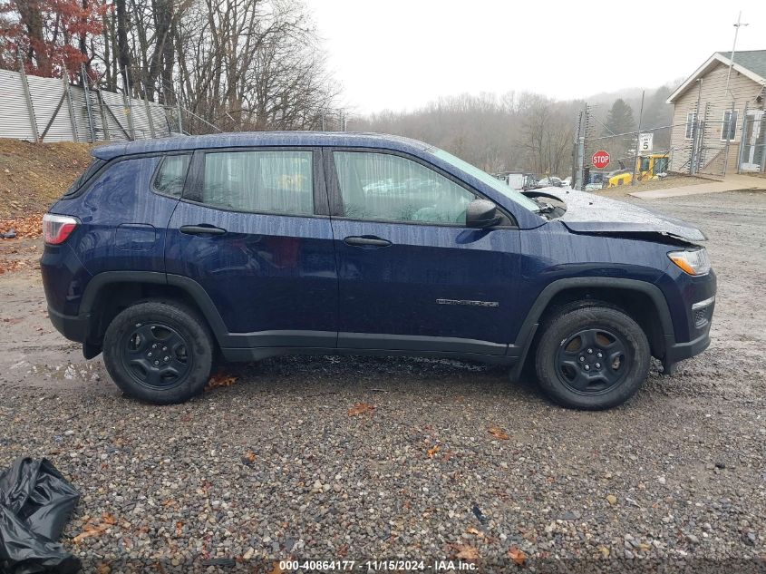 2018 Jeep Compass Sport 4X4 VIN: 3C4NJDAB5JT492068 Lot: 40864177