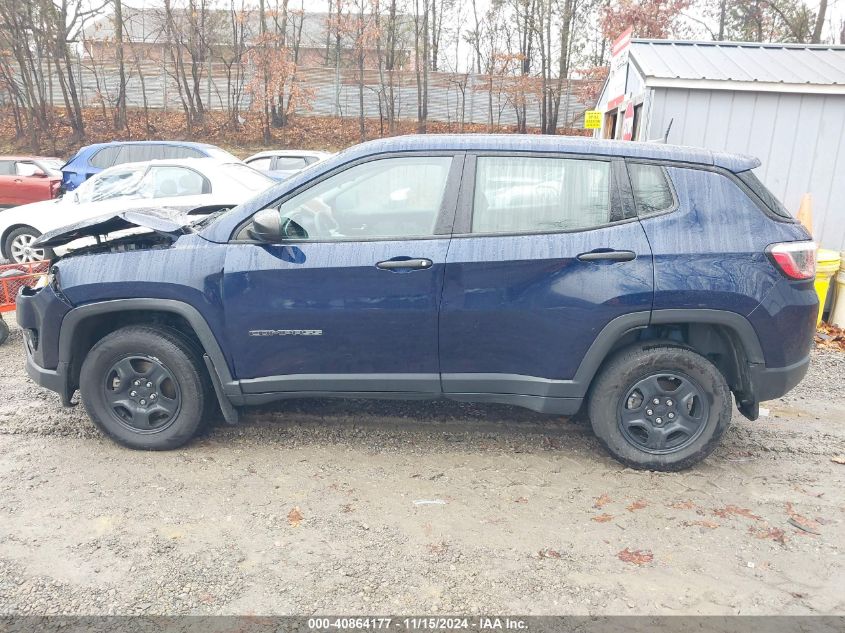 2018 Jeep Compass Sport 4X4 VIN: 3C4NJDAB5JT492068 Lot: 40864177