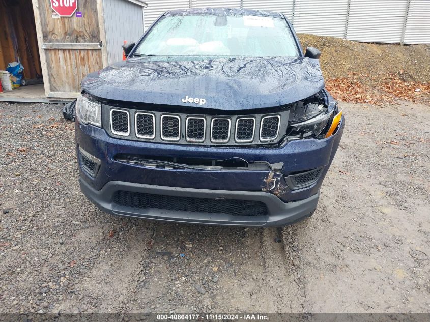 2018 Jeep Compass Sport 4X4 VIN: 3C4NJDAB5JT492068 Lot: 40864177