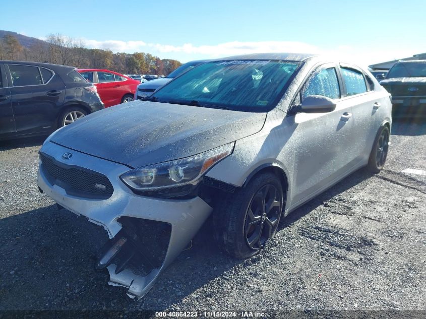 2021 Kia Forte Lxs VIN: 3KPF24AD6ME348413 Lot: 40864223