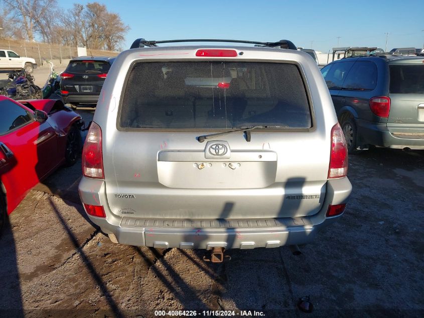 2005 Toyota 4Runner Sr5 V6 VIN: JTEBU14R350068260 Lot: 40864226