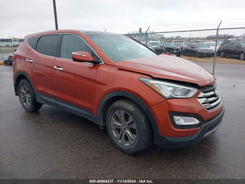 VIN 5XYZUDLB3DG098957 2013 HYUNDAI SANTA FE no.1