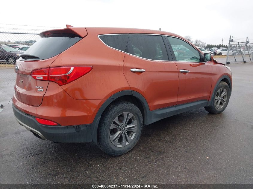 VIN 5XYZUDLB3DG098957 2013 HYUNDAI SANTA FE no.4