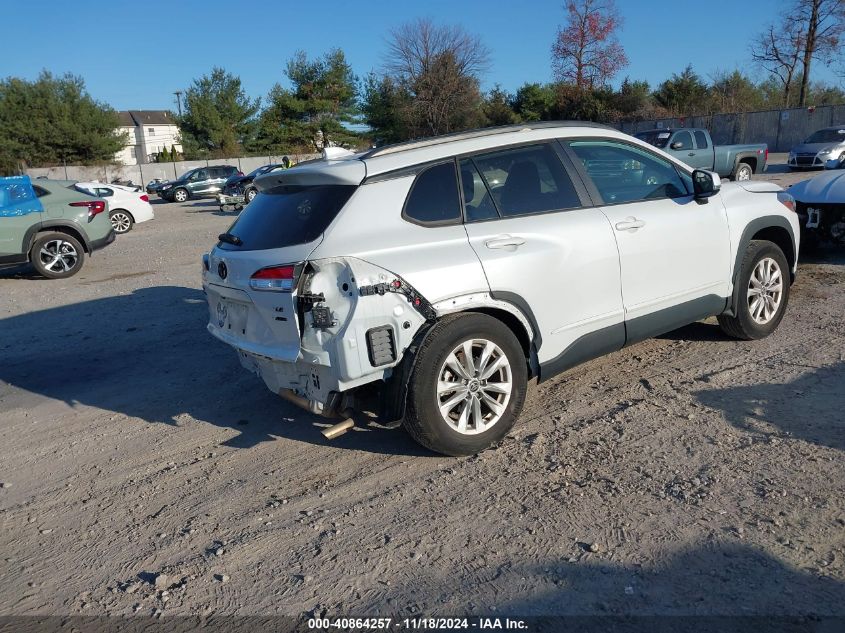 2022 Toyota Corolla Cross Le VIN: 7MUBAABG0NV011497 Lot: 40864257