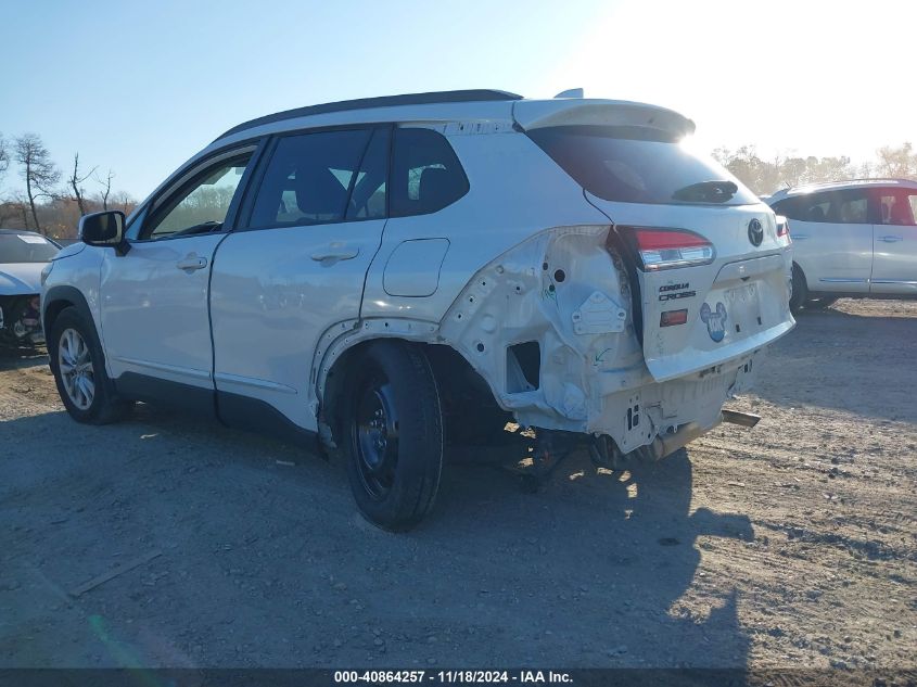 2022 Toyota Corolla Cross Le VIN: 7MUBAABG0NV011497 Lot: 40864257