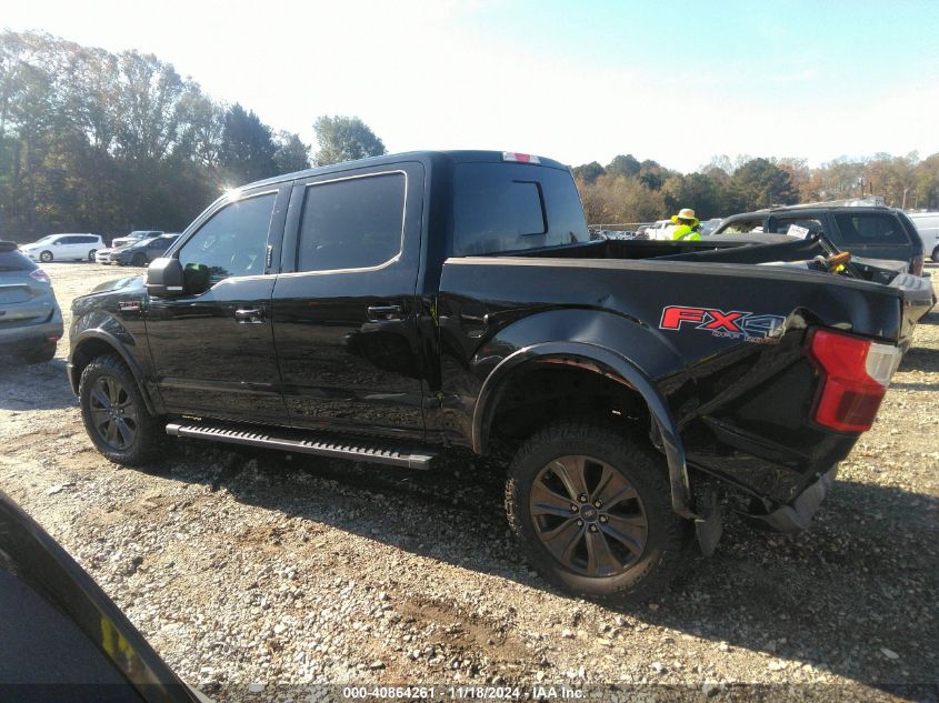 2018 Ford F150 Supercrew VIN: 1FTEW1EP9JFE09693 Lot: 40864261