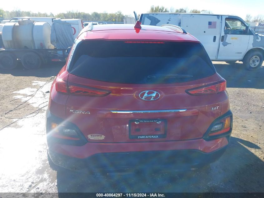 2020 Hyundai Kona Limited VIN: KM8K33A5XLU411426 Lot: 40864297