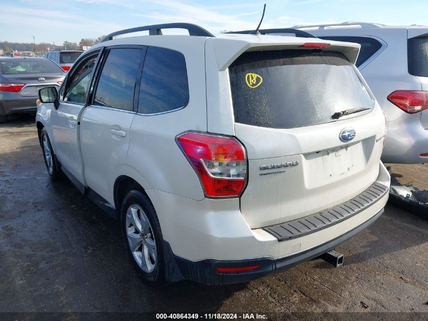 2015 Subaru Forester 2.5I Limited VIN: JF2SJAHC5FH512178 Lot: 40864349